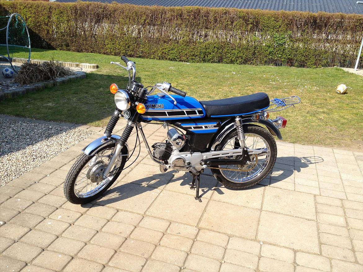 Yamaha FS1 4 Gear K1 Blå - sådan ser den ud nu. billede 18