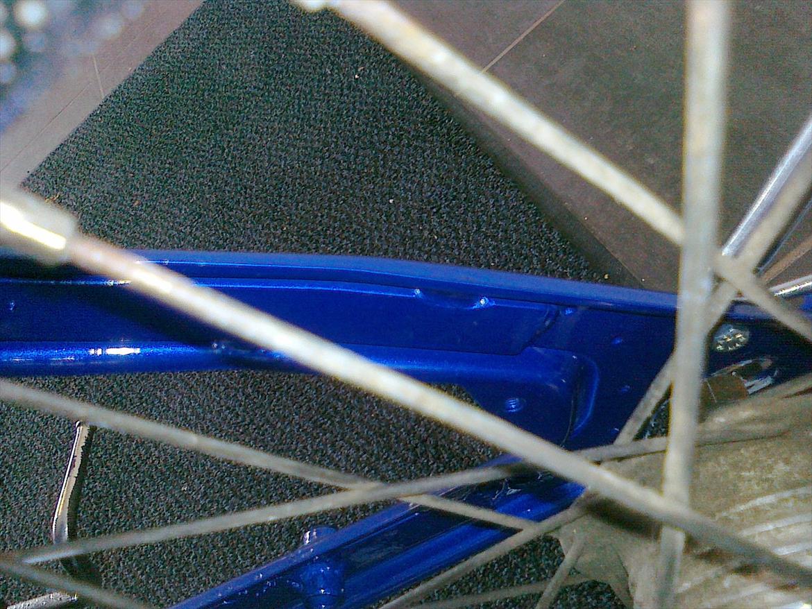 Puch maxi k projekt - bagsvinger forstærket;) billede 15