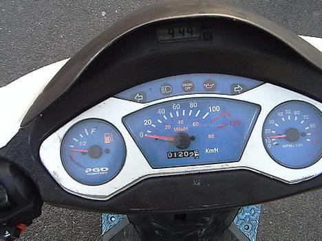 PGO Dr. big solgt  - speedometer billede 12