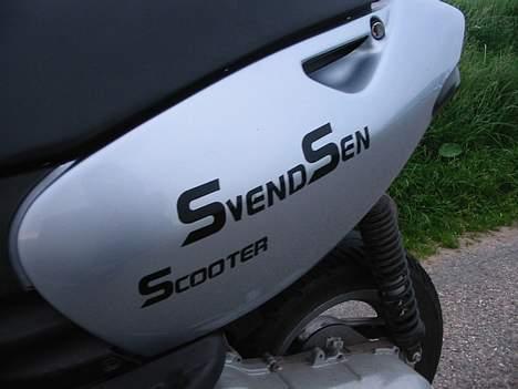 Aprilia Sonic (Solgt) - Har taget bogstaverne fra"Scooter-Shoppen.dk" og skrevet det med.. Ser moller sejt ud.. billede 13