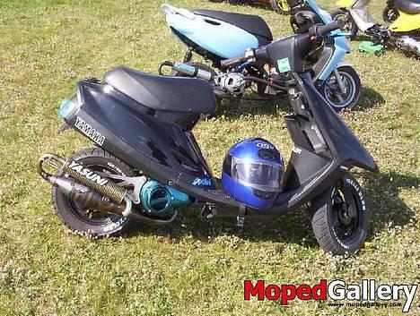Yamaha Jog FS Skadet! - Ja så er Jog`en til Skive træf d24/4 -04 med den gammel ejer Andre` A. billede 11