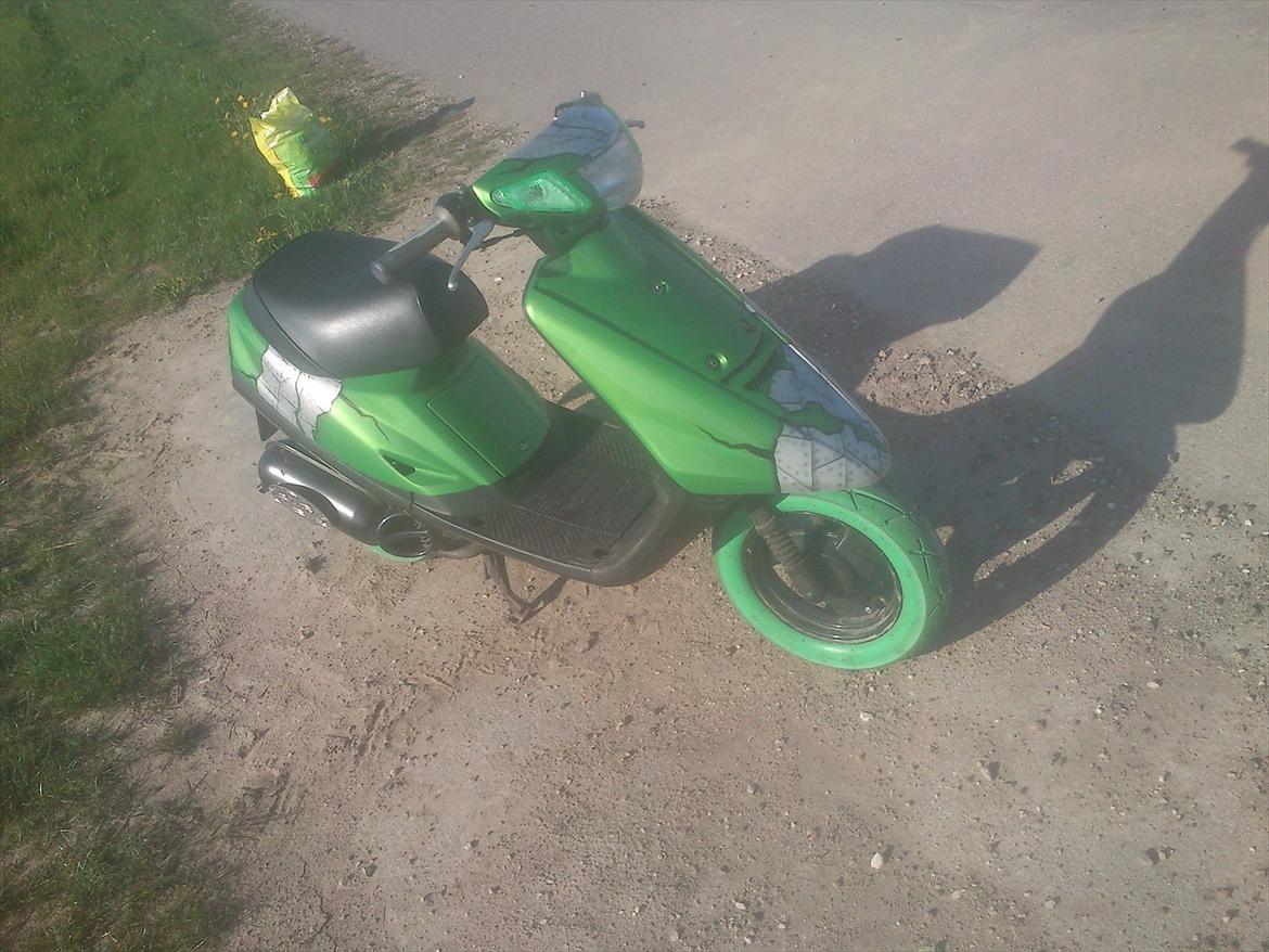 Yamaha jog as efter!!! #.1 byttet til bil - 100% iorden scooter smag!! billede 2