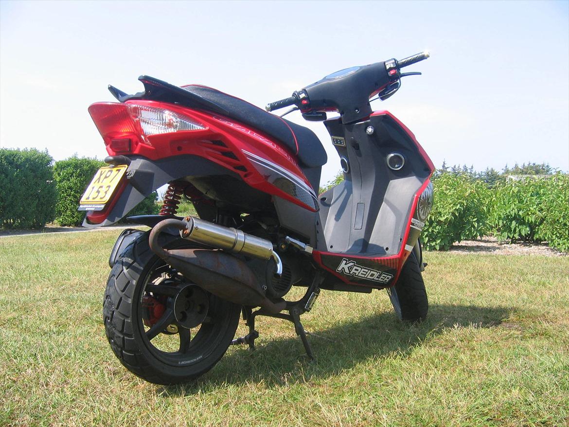 Kreidler galactica 50 DD - På billedet er der ikke det nye rør på fordi jeg tog det for et stykke tid siden  billede 3