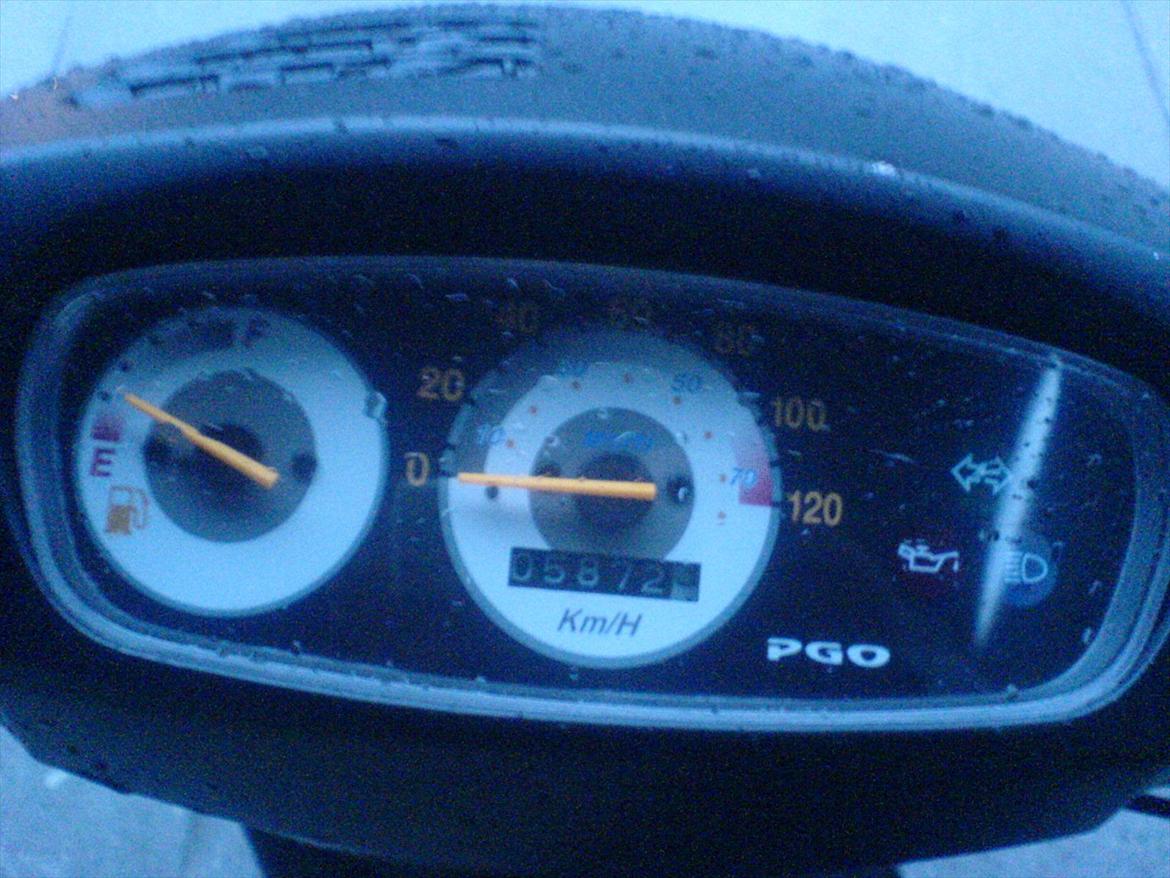 PGO hot 50 solgt - den har ikk gået langt! billede 7