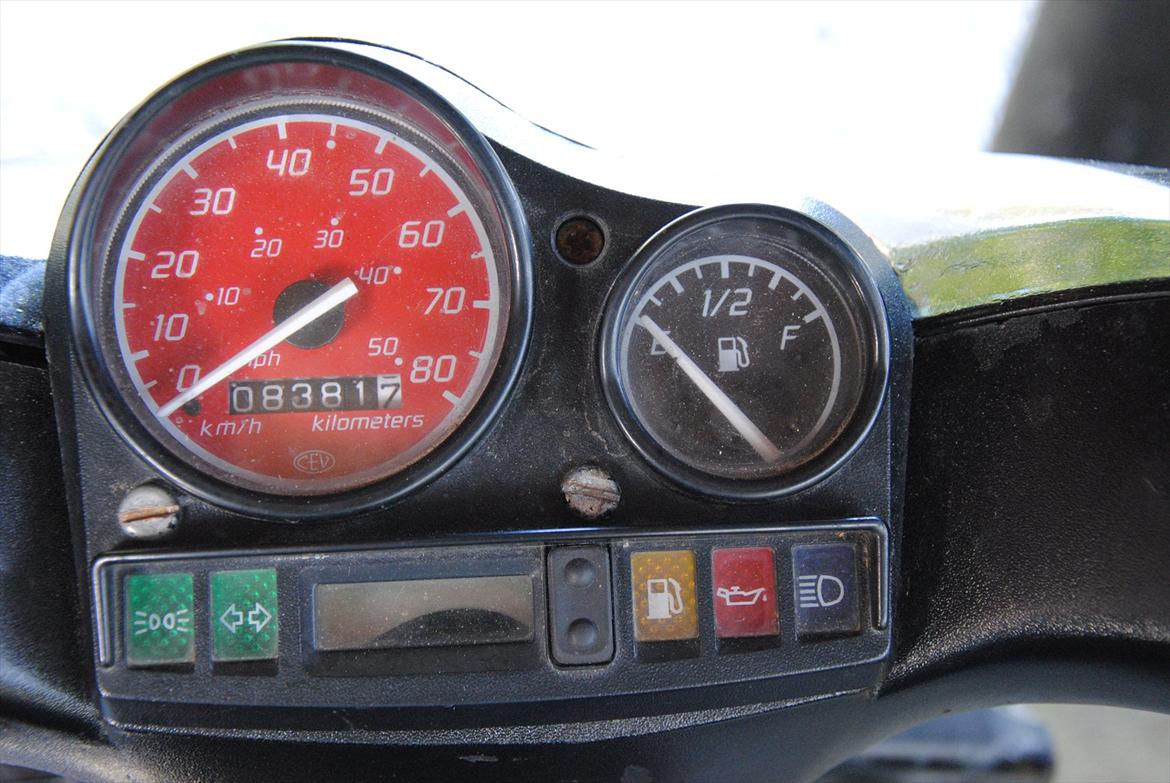 Gilera Stalker Grise-scooteren billede 6