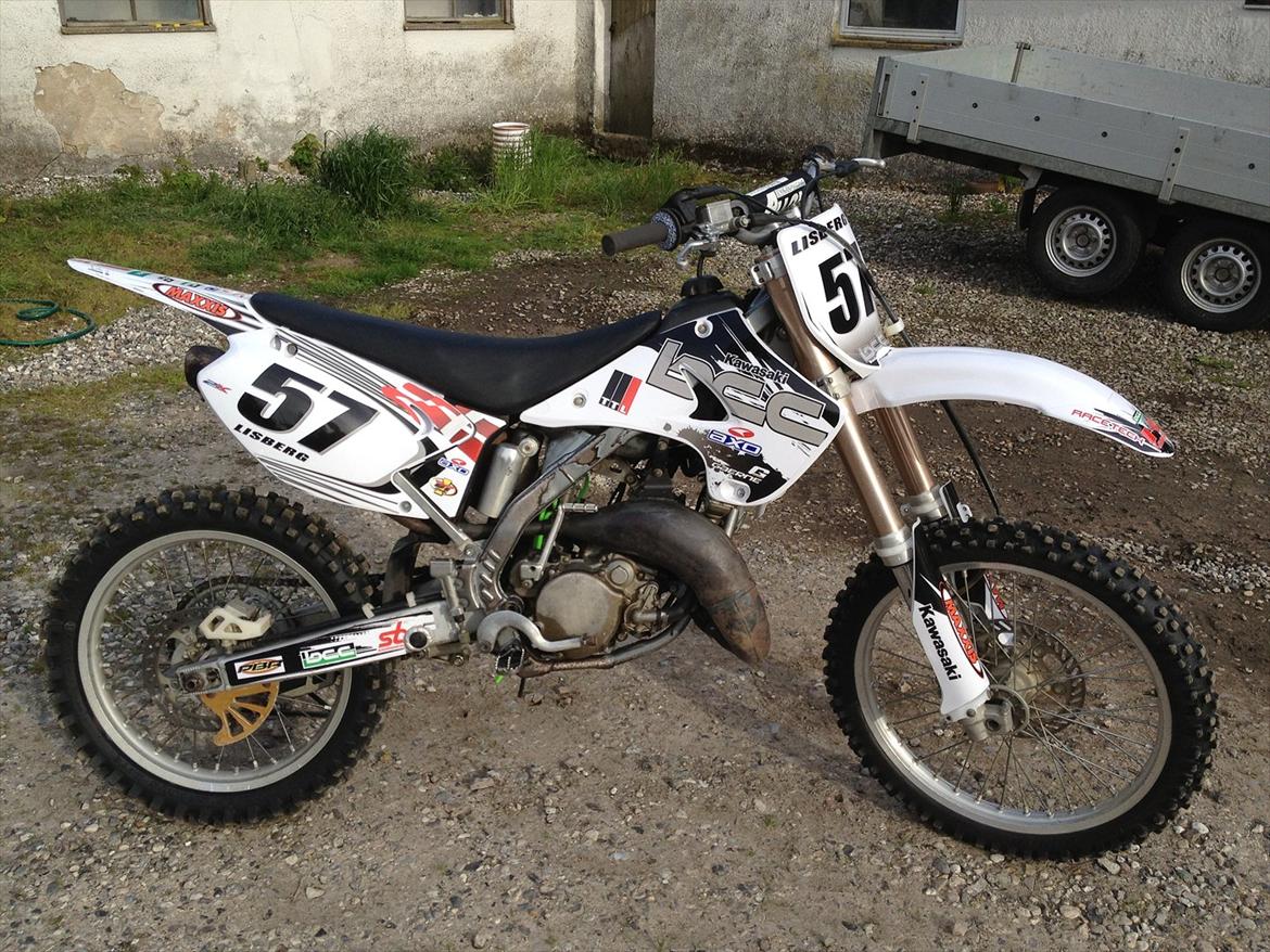 Kawasaki kx (hvid) billede 1