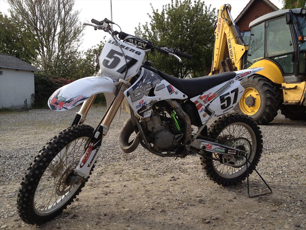 Kawasaki kx (hvid) billede 7