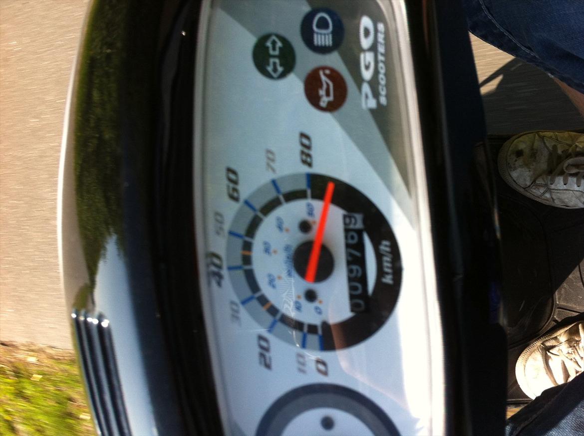 PGO Hot 50 SP - du af lige vej uden vind  billede 5