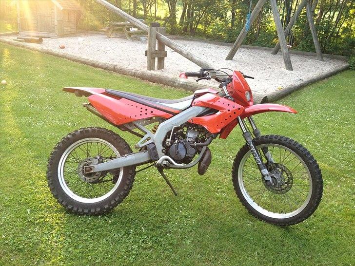 Gilera Rcr 50 - Så er den malet rød! billede 5