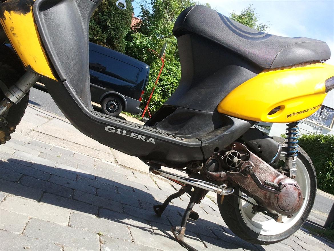 Gilera Stalker AÇ SÐ - Bumble Bie - Konfiskeret 2000 - Sådan så den ud til sidst, på nær Top Performance Powere, var monteret. billede 9