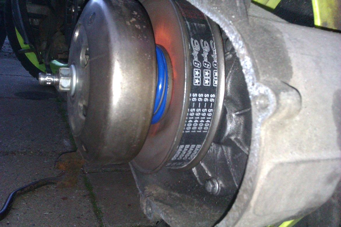 Derbi Atlantis Bullet (AC SD) - blå trim og blå tryk af også ukendt mærke billede 8