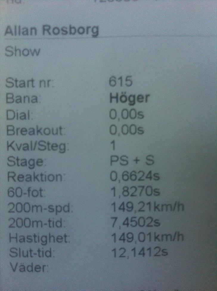 Yamaha 2 Cylinder Sprinter - DHB 2012
Højre cylinder satte sig på vej ned af banen... billede 20