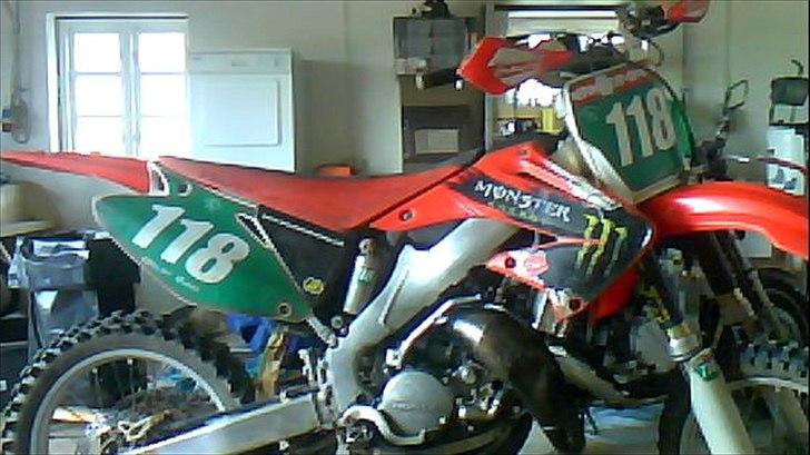 Honda 125 cr Tidl. crosser " SOLGT " - Andet kamera brugt end ved de andre " Dårlig kvali :) billede 4
