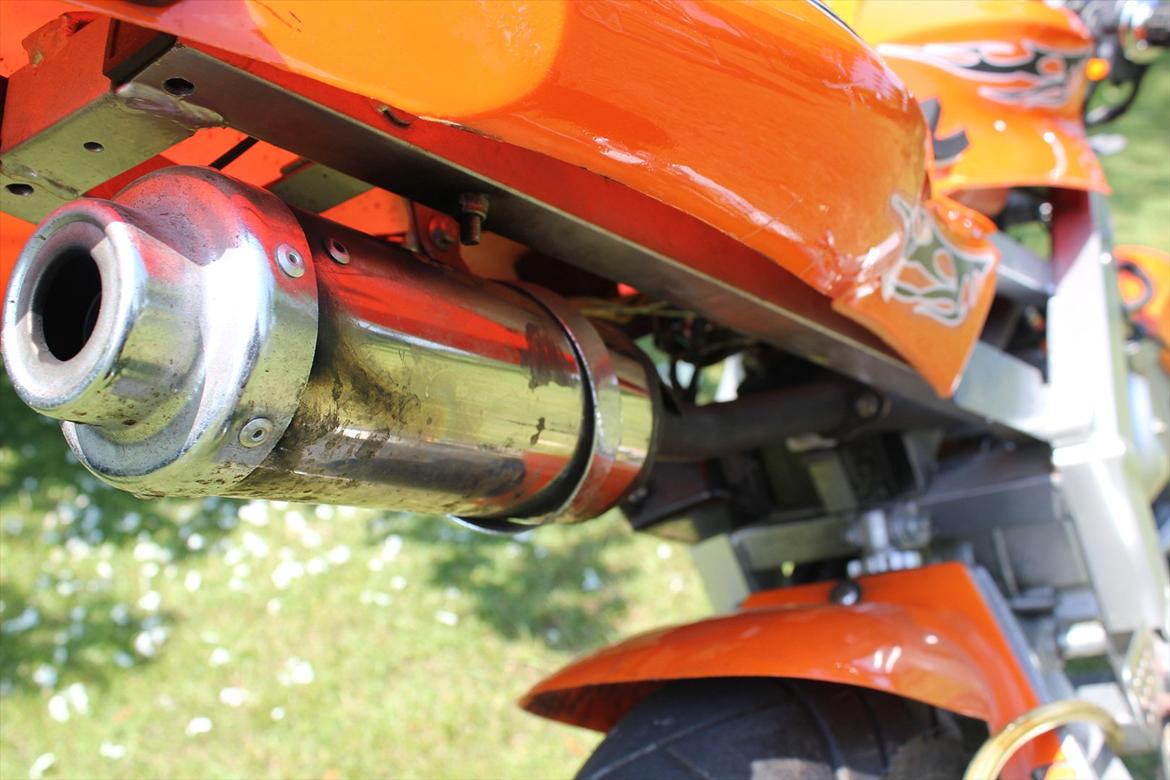 MiniBike X6 "VILDBASSEN" - • Udstødning billede 5