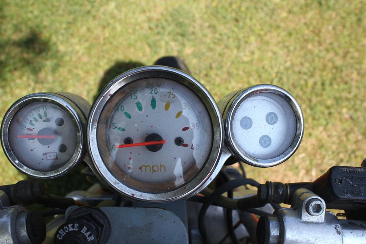 MiniBike X6 "VILDBASSEN" - • Speedometer MPH billede 6