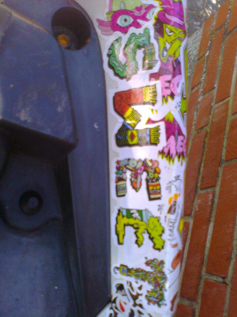 Yamaha Jog R (JOGGE) Byttet til Neos ;-) - Bagskjoldet... :-) billede 9