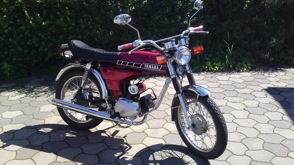 Yamaha FS1 K1 4 Gear - Sådan ser Yamaha'en ud nu. billede 1