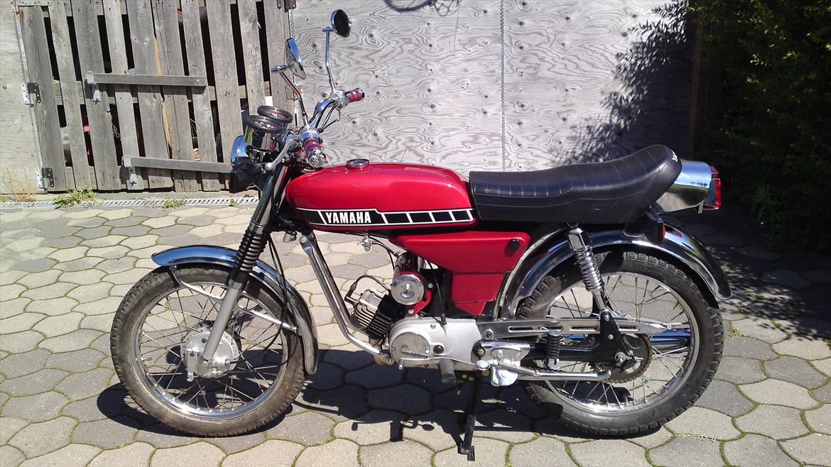 Yamaha FS1 K1 4 Gear - Så er Yamaha'en færdig.
Set fra venstre side. billede 18