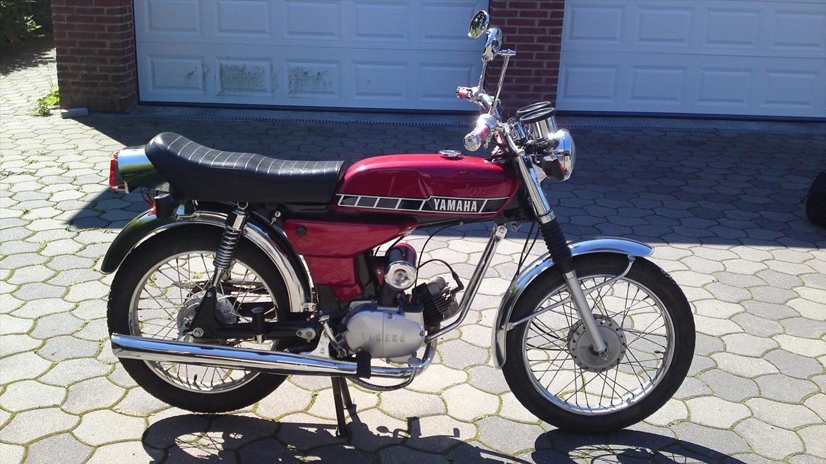Yamaha FS1 K1 4 Gear - Så er Yamaha'en færdig.
Set fra højre side. billede 19