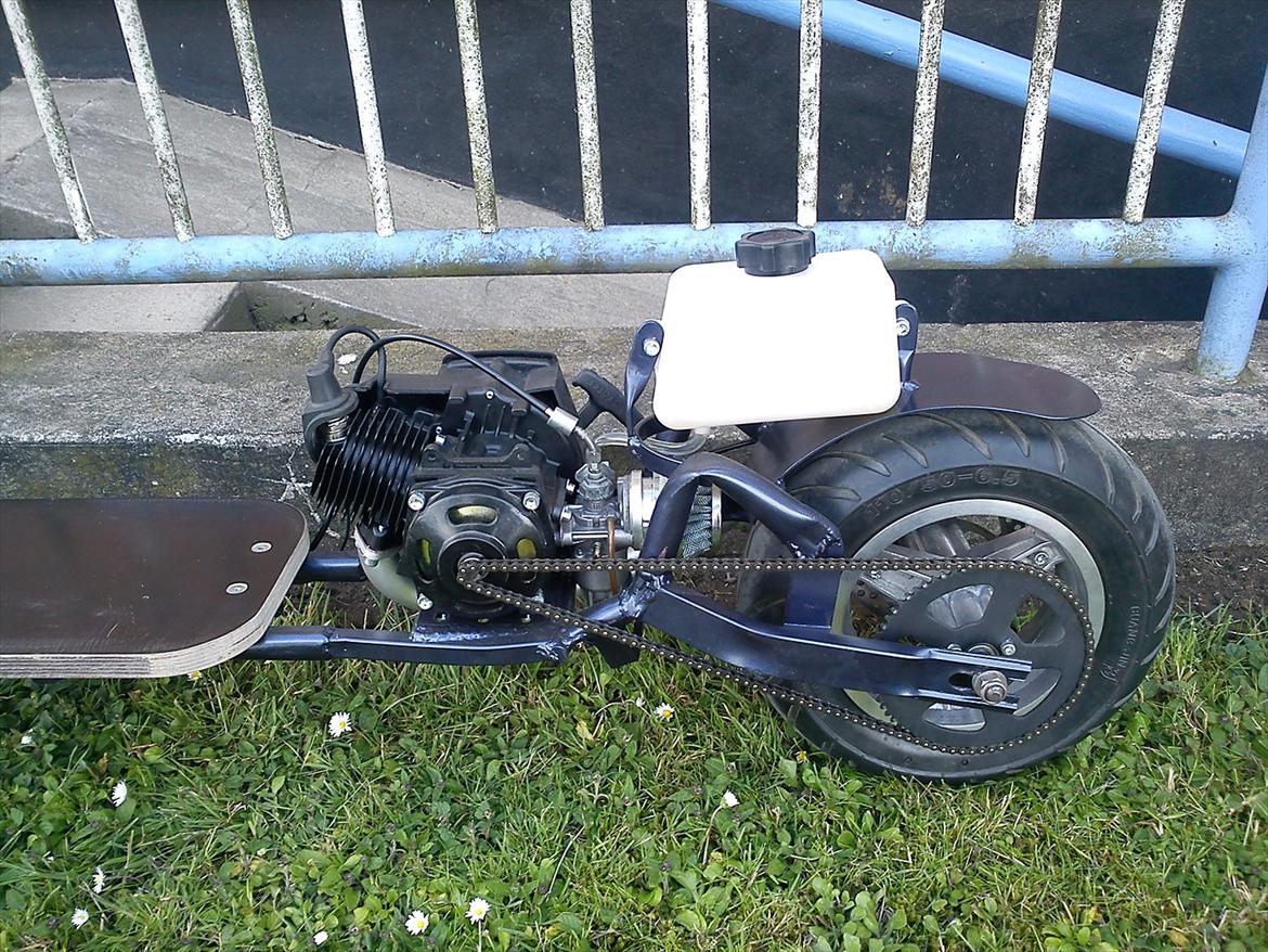 MiniBike hjemmelavet løbehjul billede 6