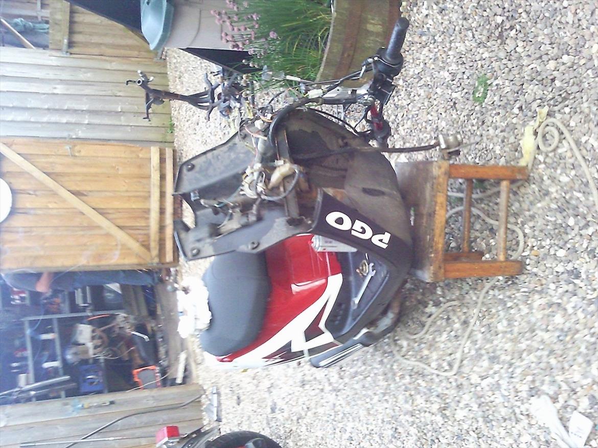 PGO hot 50 - Forgaffelen var ødlagt så der blev da lige smidt en nu på :D billede 4