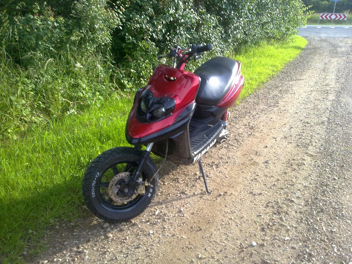 Yamaha BWS under ombygning billede 2