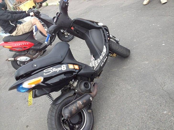 Gilera Stalker (LUCY) - Var nød til at lave om på looket igen da mine side skjolde var flækkede. Er meget tilfreds med det nye resultat.  billede 2