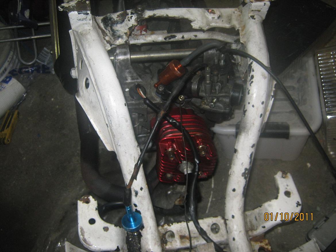 Yamaha jog fs - her er den røde cyle billede 3