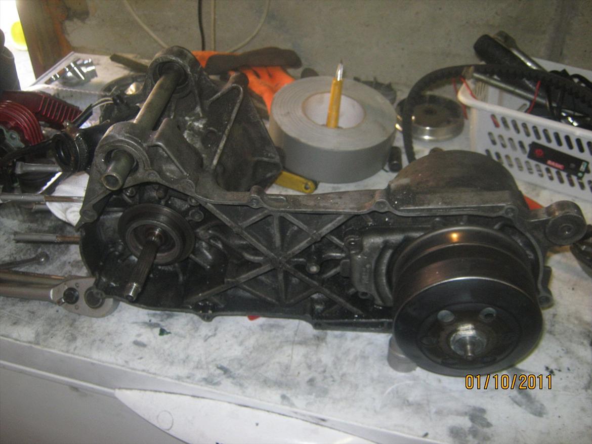 Yamaha jog fs - motor skal være blank sort billede 8