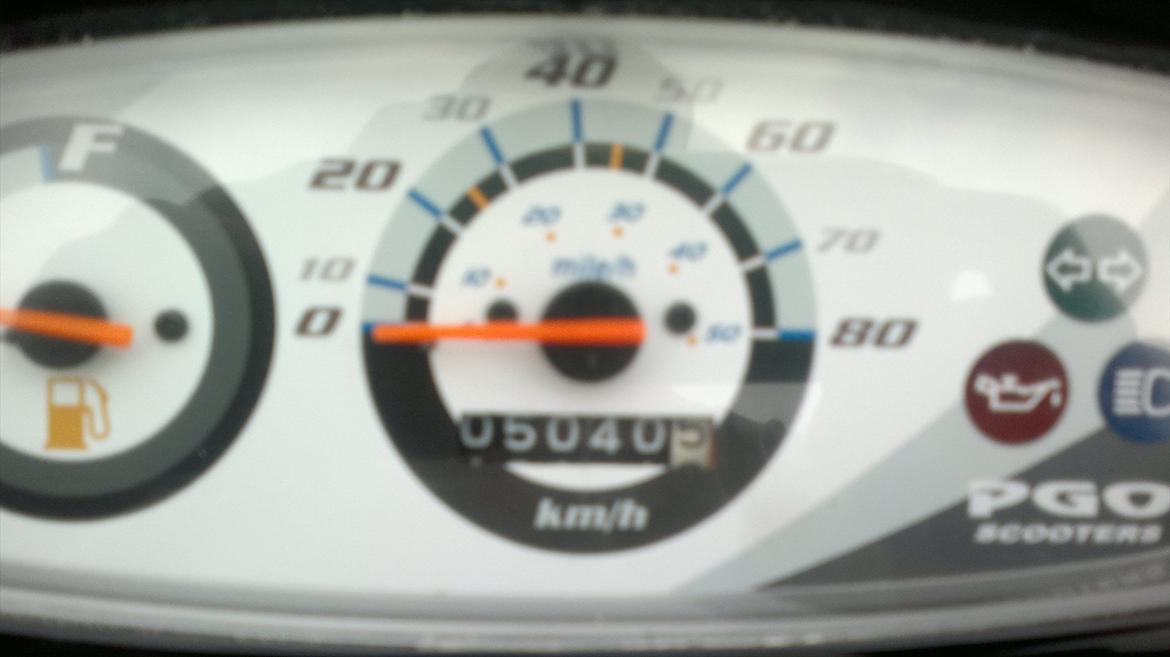 PGO hot 50 SOLGT  billede 6