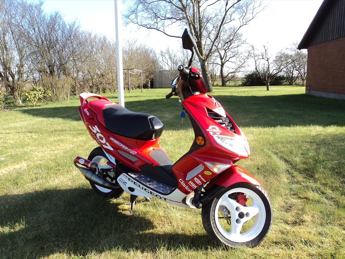 Peugeot Speedfight 2 wrc 307 - Scooterens nuværende stand billede 10