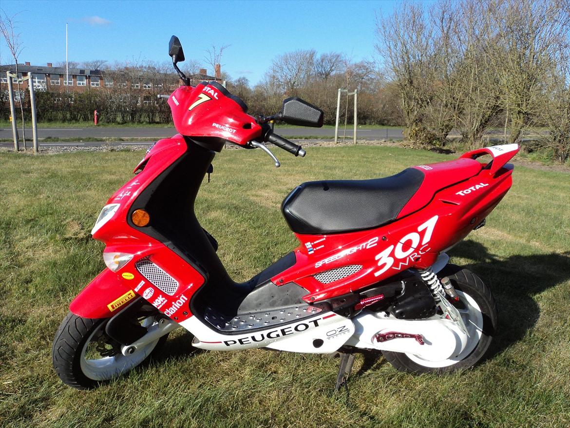 Peugeot Speedfight 2 wrc 307 - Scooterens nuværende stand billede 12