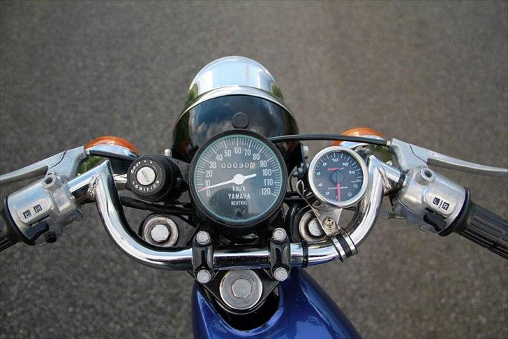 Yamaha Fs1 4 gear K1 - Lowrider - Nyrenoveret speedometer :) billede 7