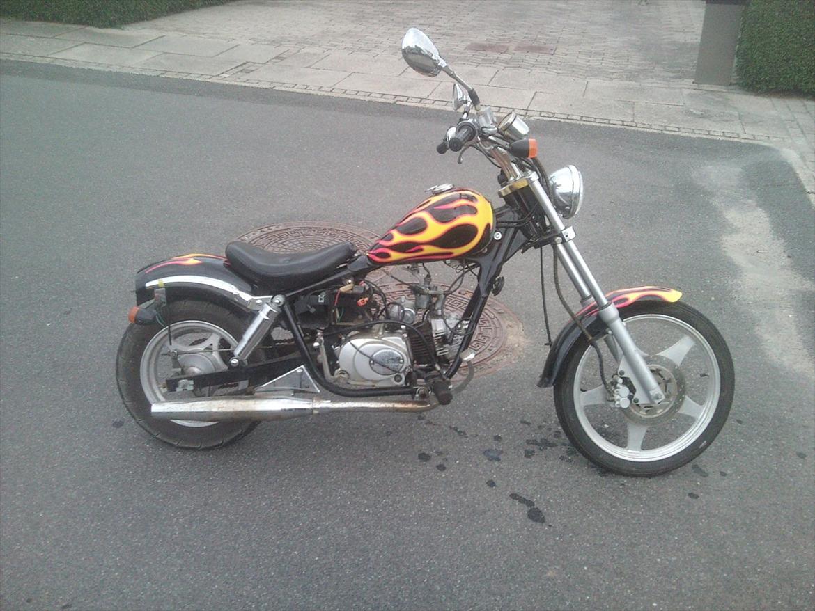 Kinroad Chopper 110cc billede 2