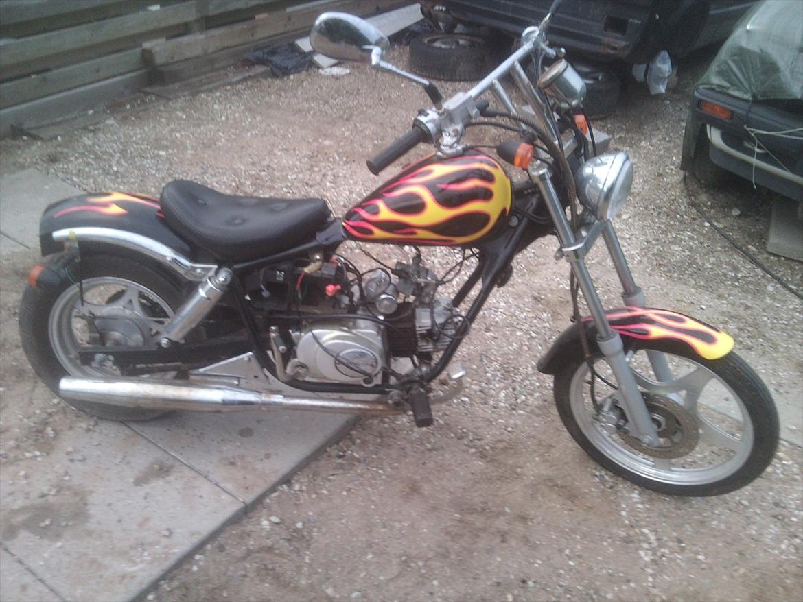 Kinroad Chopper 110cc billede 4