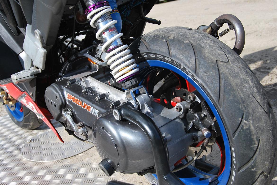 Aprilia SR50R Factory BB77 - Spiderman Edition billede 17