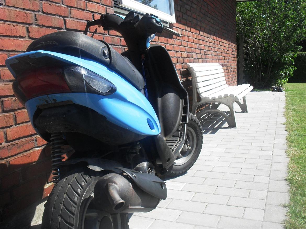 Gilera Stalker byttet til Evo sprinter <3 - Fik så en refleks i baglygten igen for det fik jeg også bøde for.. billede 3