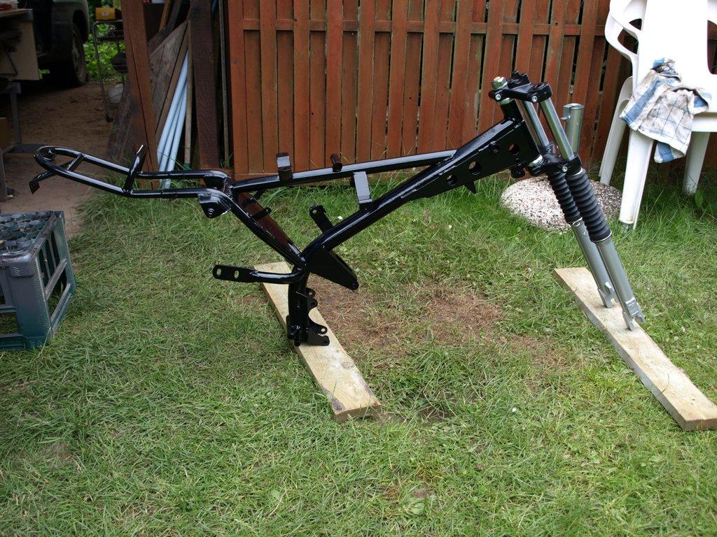 Puch Pioneer MC-3 50 - Forgaffel monteret billede 9