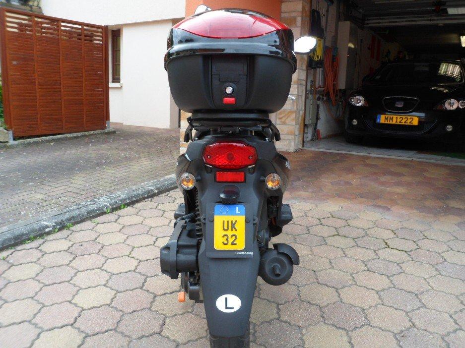 Sym Orbit I 50 2008 AV05W-6 4T - er naturligvis på gule plader. billede 3