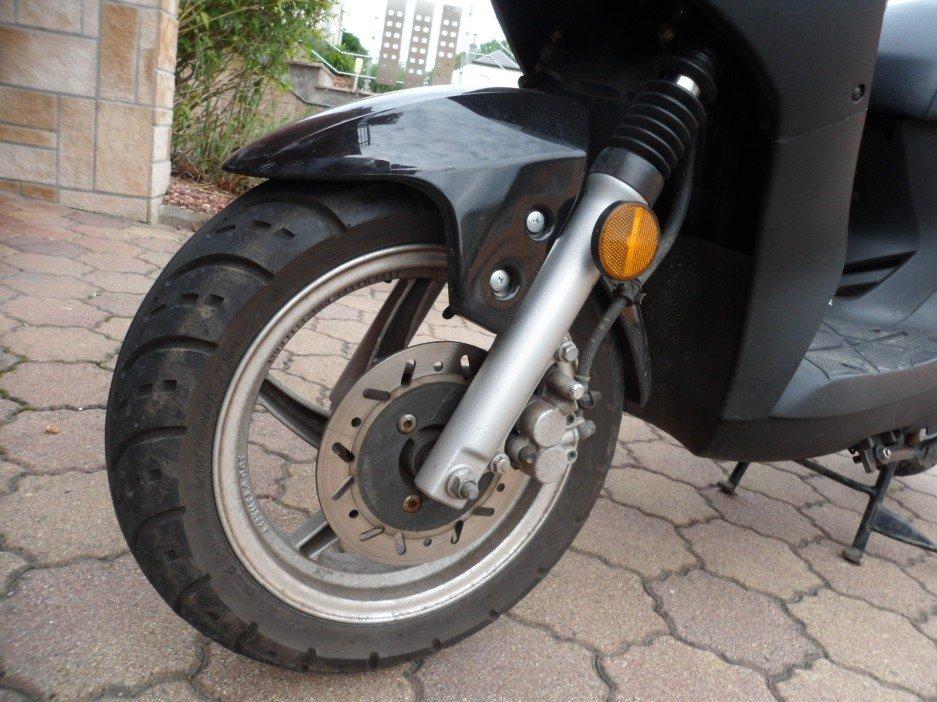 Sym Orbit I 50 2008 AV05W-6 4T - skrivebremse i for og trommel i bag billede 7