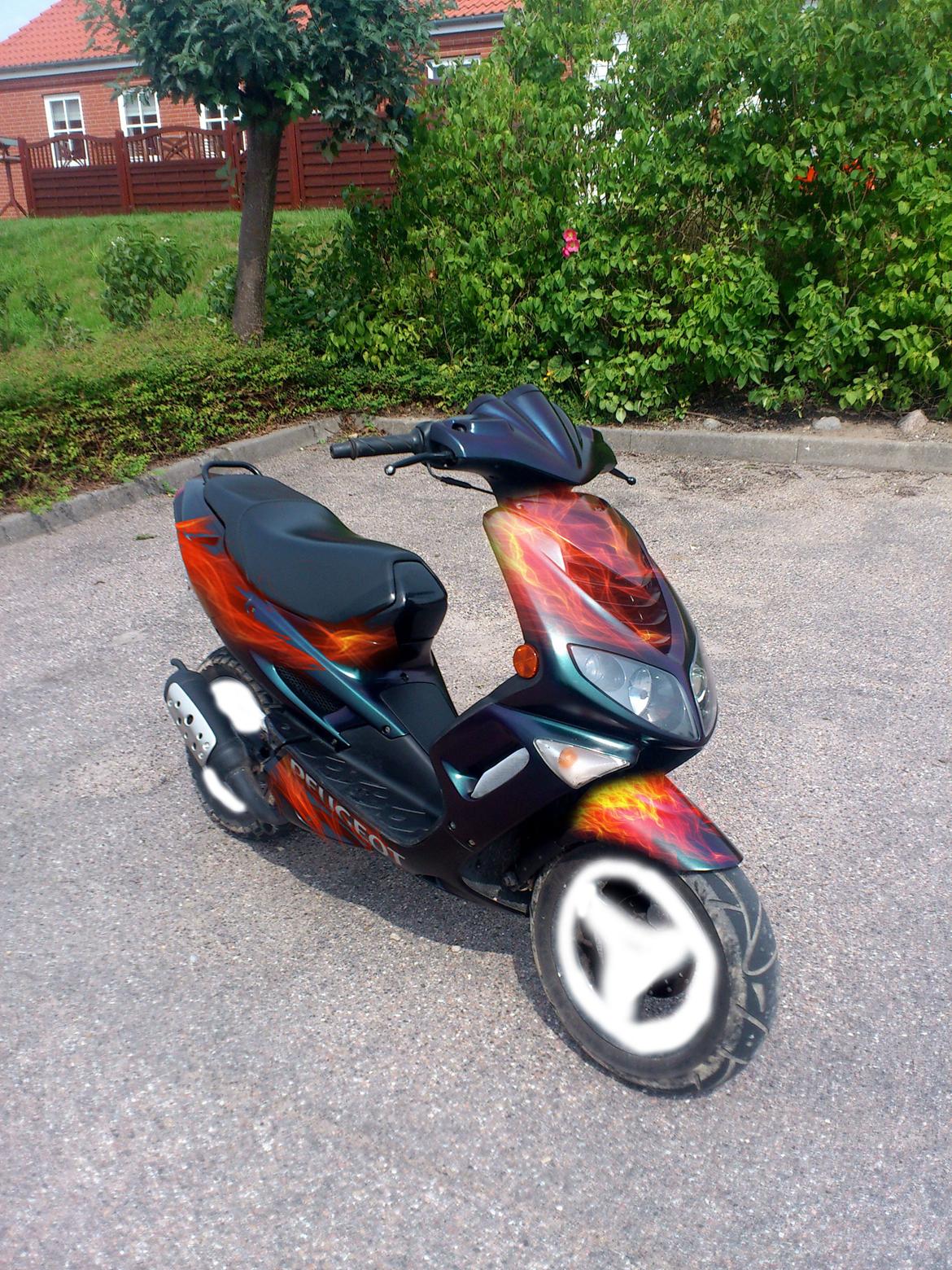 Peugeot Speedfight 2 2002 - nå den bliver malet:-P billede 20