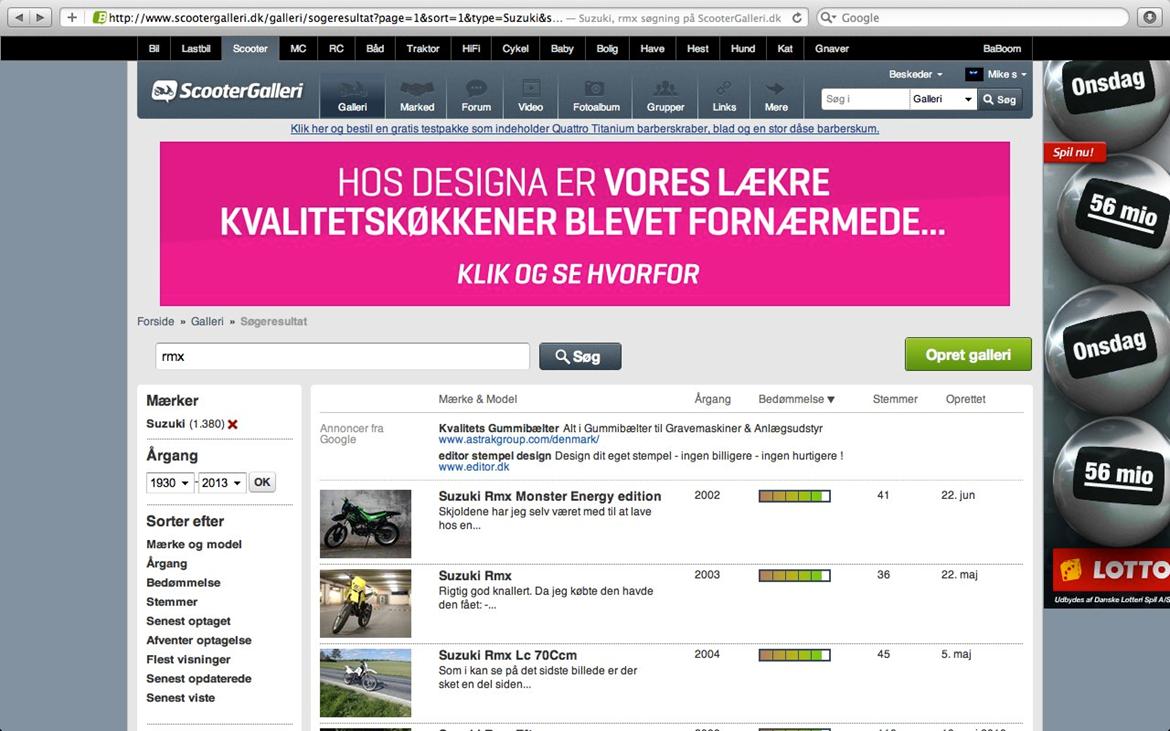 Suzuki Rmx Monster Energy edition billede 16