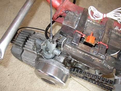 Puch 3hjulet dragster(Skrodet) billede 5