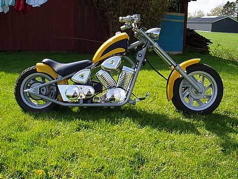 MiniBike chopper - TIL SALG BYD!!!!!  billede 4