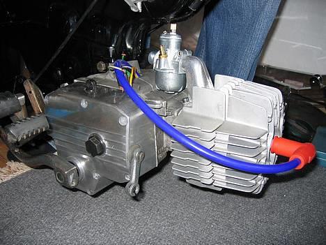 Puch Maxi 2 g projekt - Motoren som den kommer til at se ud.. (uden indmad) billede 6