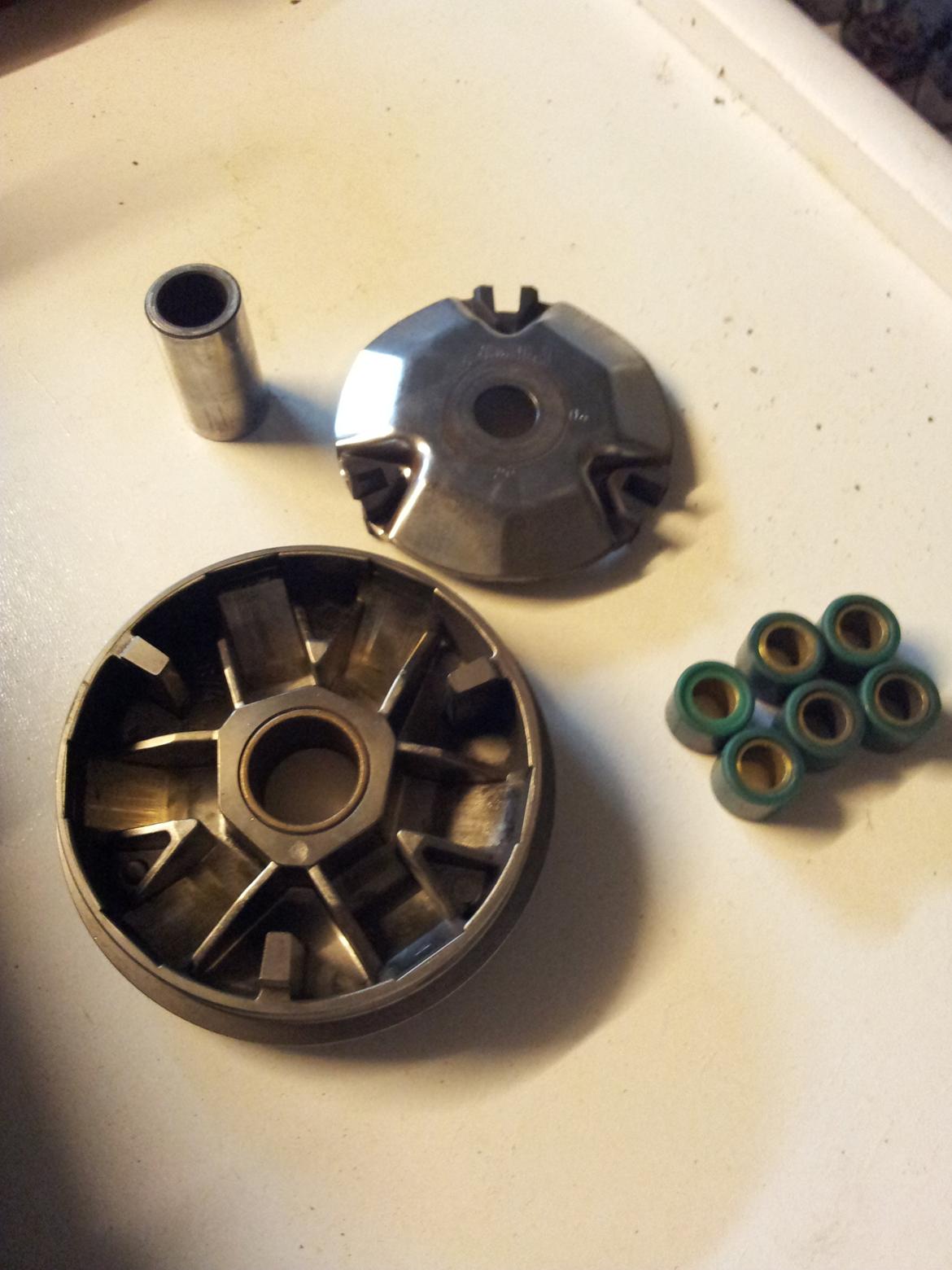 Yamaha jog space under ombygning billede 4