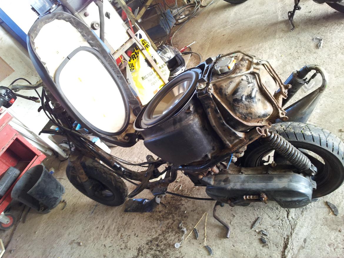 Yamaha jog space under ombygning billede 13