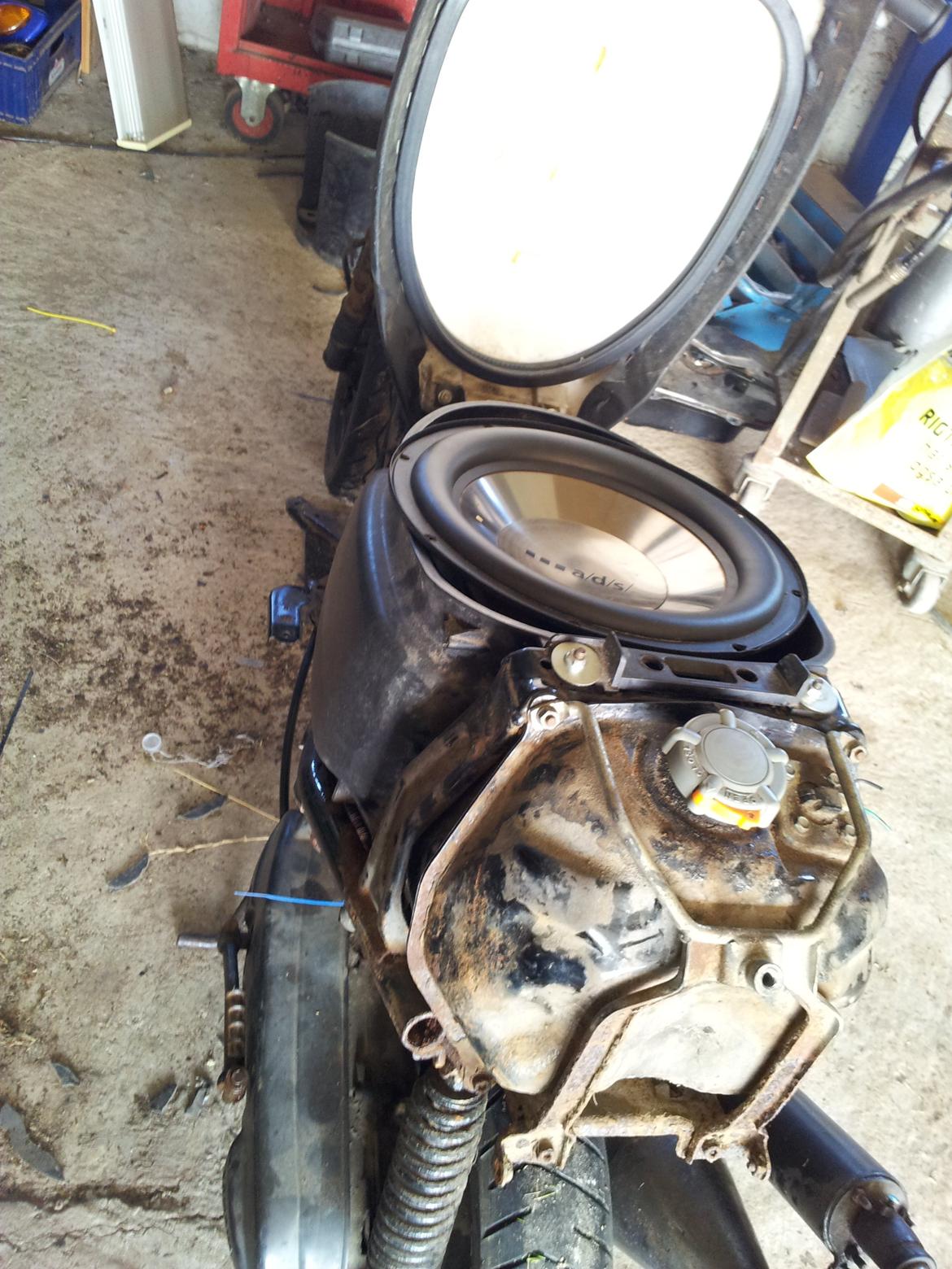 Yamaha jog space under ombygning billede 16