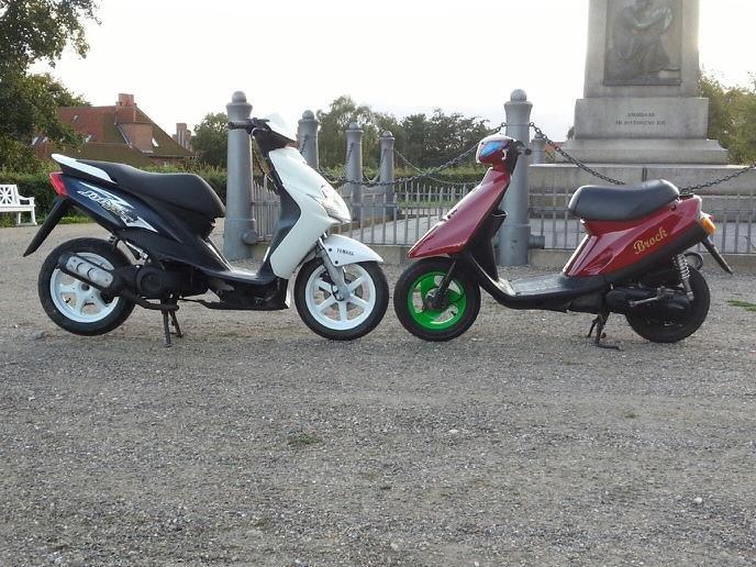 Yamaha jog r,[Tidl. scooter] byttet til jog as billede 15