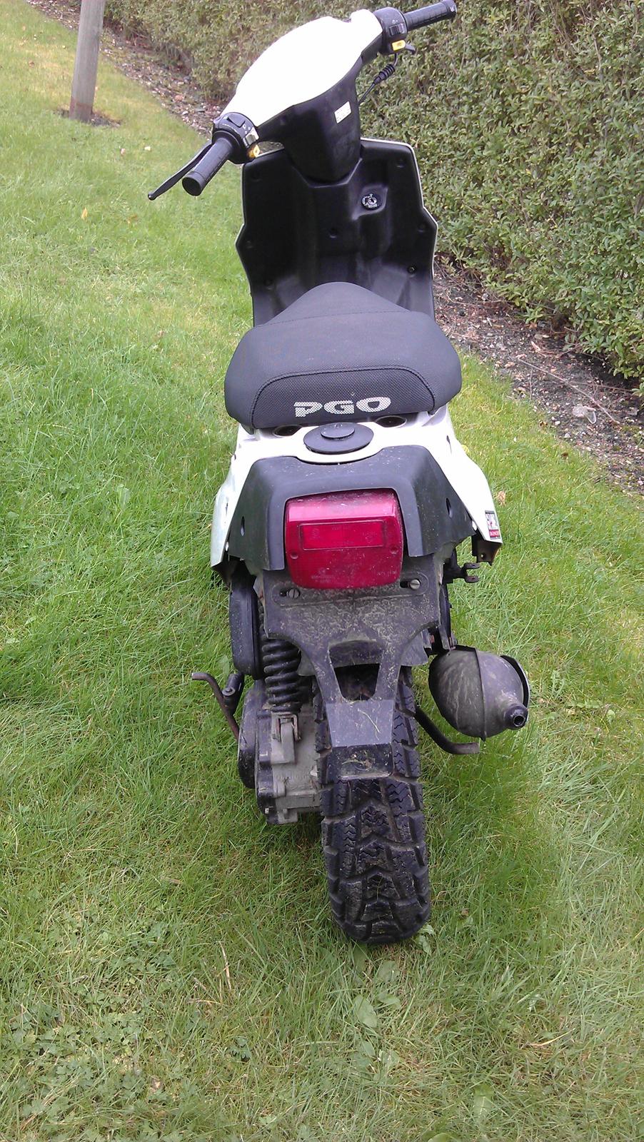 PGO Hot 50 skadet krumtap -.- billede 1